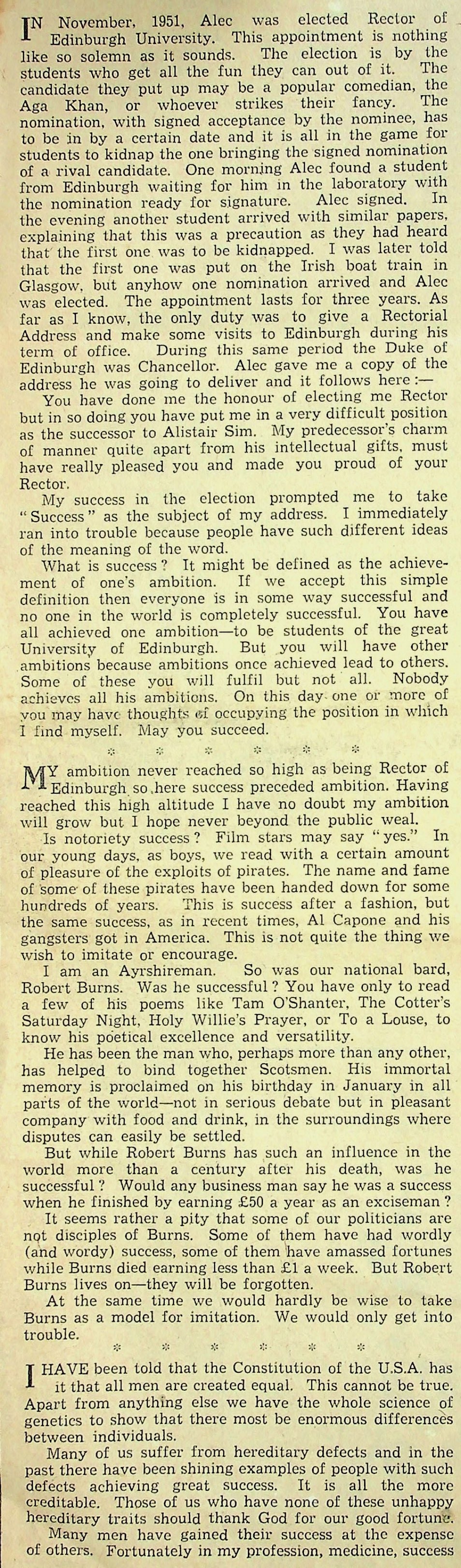 Section 1 of Robert Fleming article 14
